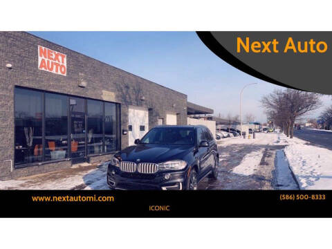 2018 BMW X5 for sale at Next Auto in Mount Clemens MI