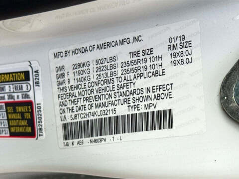 2019 Acura RDX SH-AWD w/Advance