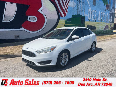 2016 Ford Focus for sale at D3 Auto Sales in Des Arc AR