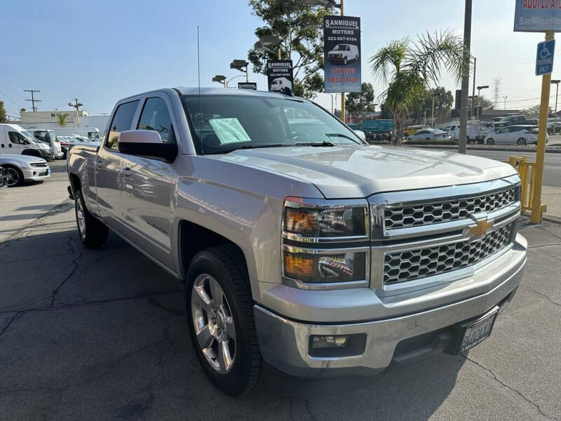 2015 Chevrolet Silverado 1500 for sale at Sanmiguel Motors in South Gate CA