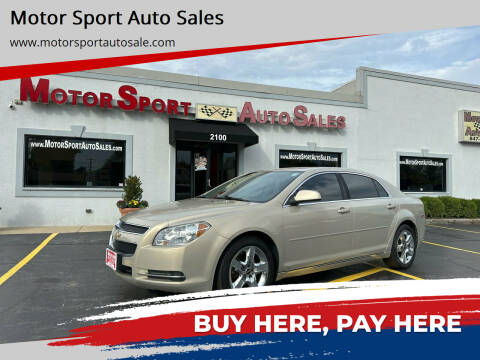 2010 Chevrolet Malibu for sale at Motor Sport Auto Sales in Waukegan IL