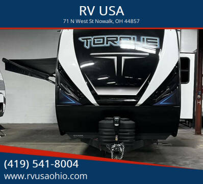 2025 Heartland Torque T322 Toy Hauler for sale at RV USA in Norwalk OH