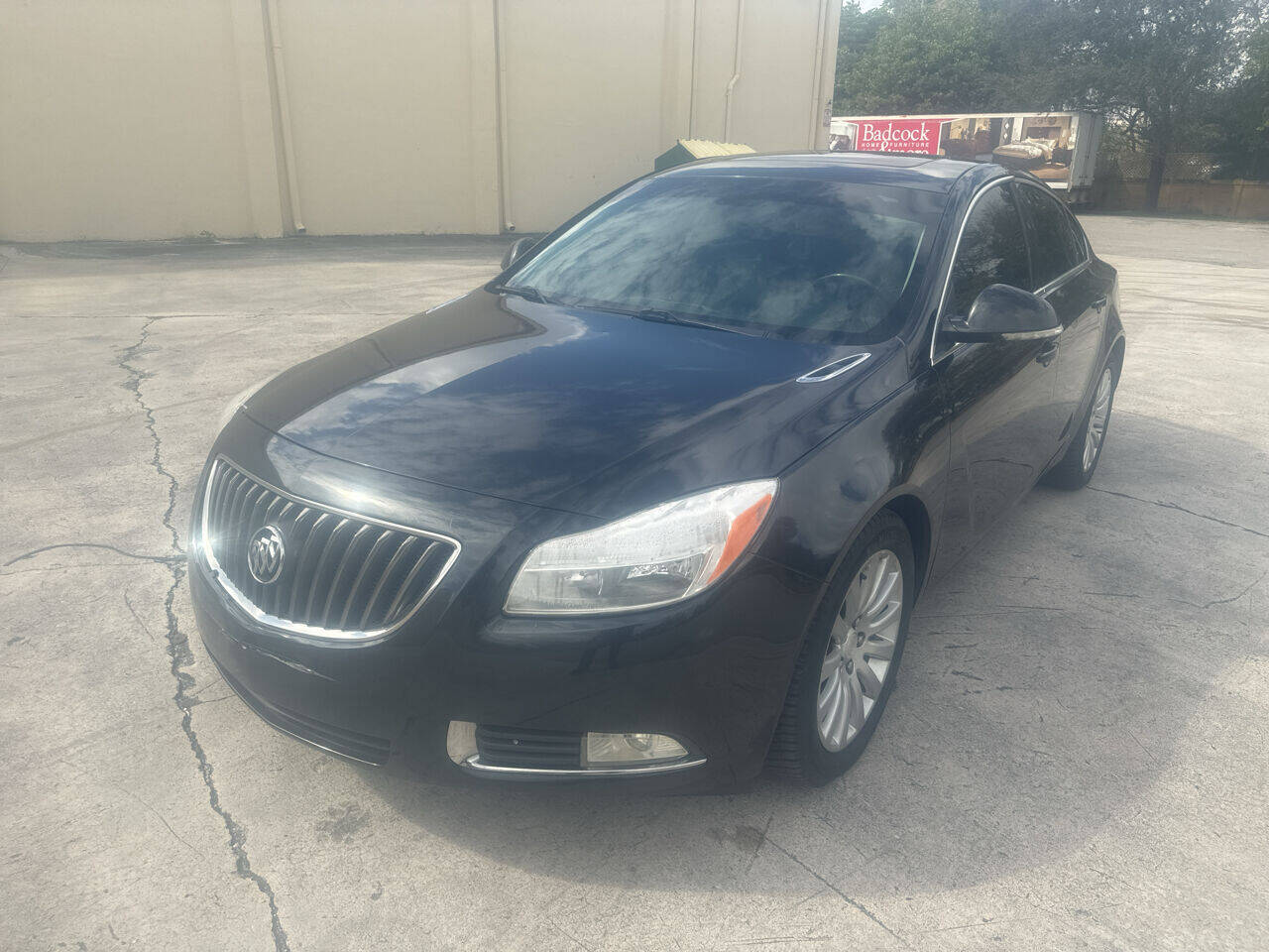 Black 2012 Buick Regal Base Base 4dr Sedan 1