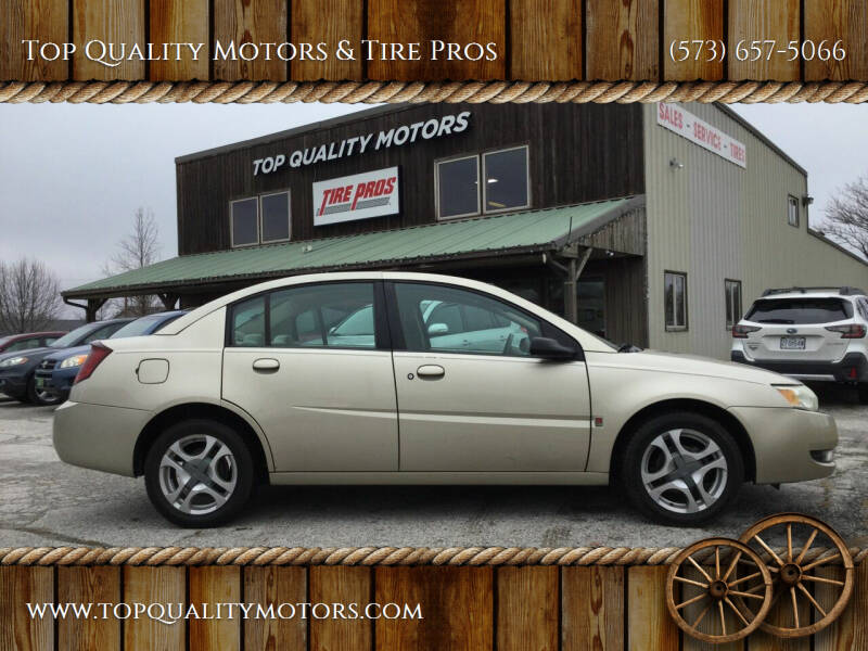 2004 Saturn Ion for sale at Top Quality Motors & Tire Pros in Ashland MO