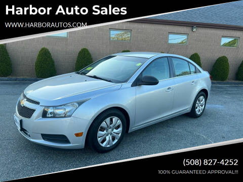 2012 Chevrolet Cruze for sale at Harbor Auto Sales in Hyannis MA