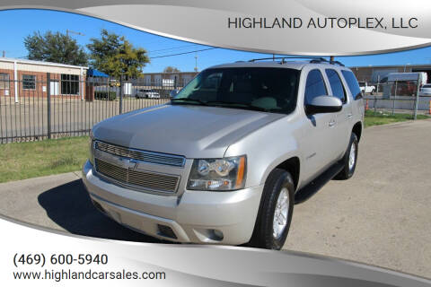 2007 Chevrolet Tahoe for sale at Highland Autoplex, LLC in Dallas TX