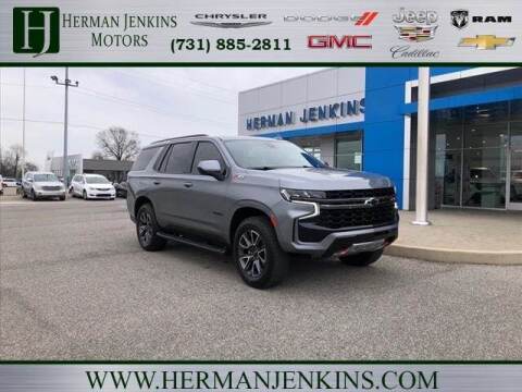 2021 Chevrolet Tahoe for sale at Herman Jenkins Used Cars in Union City TN