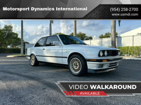1989 BMW 3 Series for sale at Motorsport Dynamics International in Pompano Beach FL