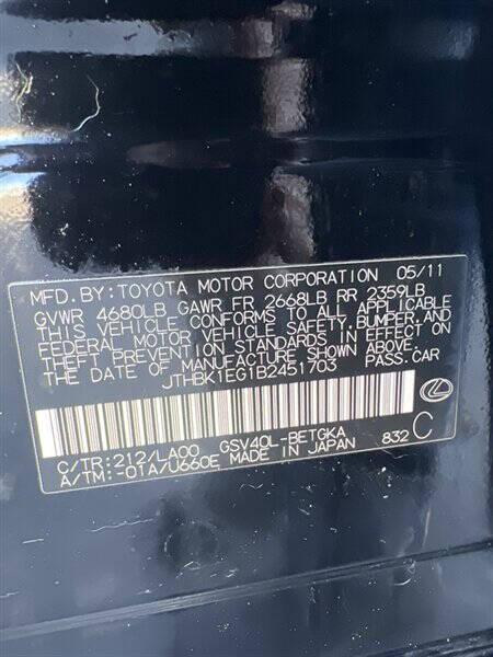 2011 Lexus ES 350