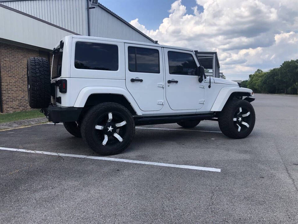 2014 Jeep Wrangler Unlimited for sale at American Customs Llc in Franklin, TN