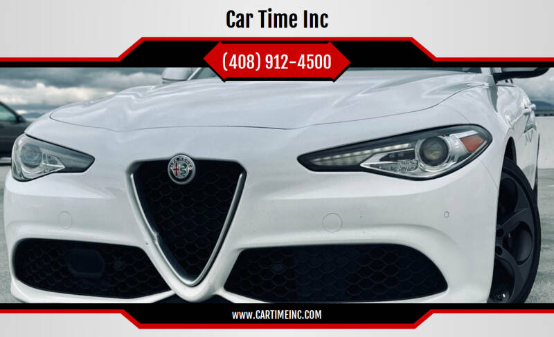 2017 Alfa Romeo Giulia for sale at Car Time Inc in San Jose CA