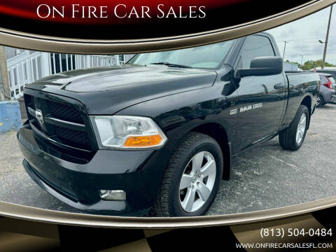 2012 RAM 1500 for sale at On Fire Car Sales in Tampa FL