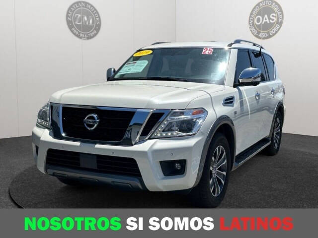 2019 Nissan Armada for sale at Zacatlan Motors in Ontario, CA