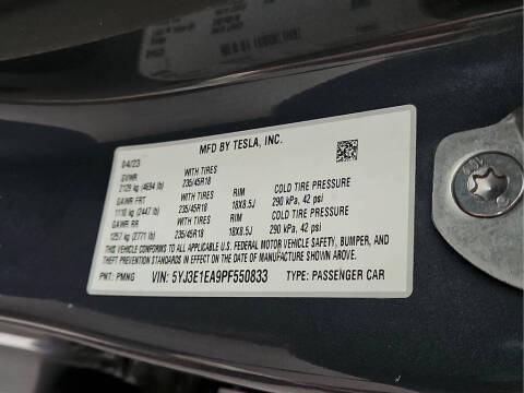 2023 Tesla Model 3