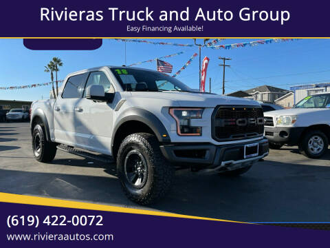 2018 Ford F-150 for sale at Rivieras Truck and Auto Group in Chula Vista CA