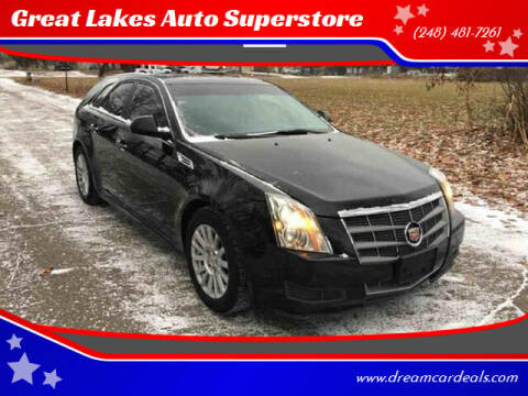2010 Cadillac CTS for sale at Great Lakes Auto Superstore in Waterford Township MI