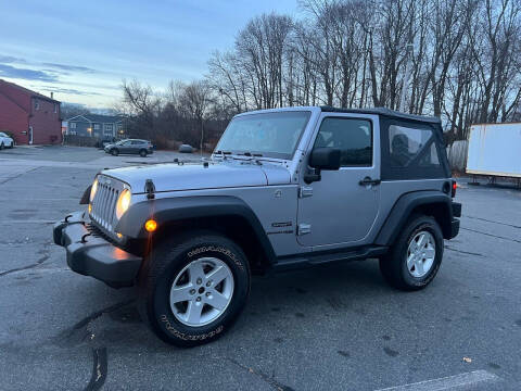 2018 Jeep Wrangler JK for sale at Pristine Auto in Whitman MA