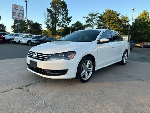2014 Volkswagen Passat for sale at ALFA MOTORS LLC in Charlotte NC