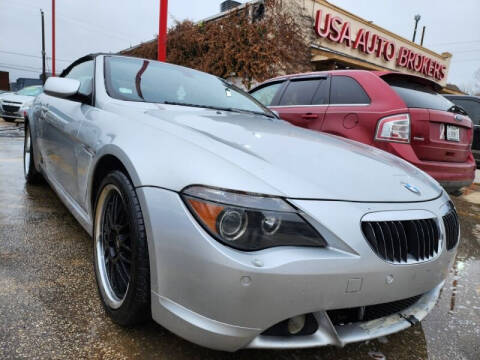 2007 BMW 6 Series for sale at USA Auto Brokers in Houston TX