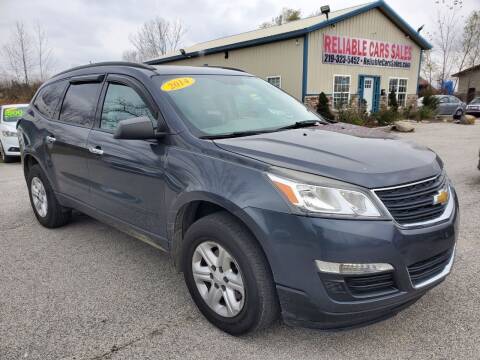 2014 Chevrolet Traverse for sale at Reliable Cars Sales Inc. in Michigan City IN