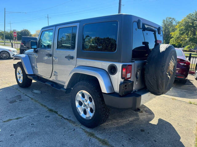 2014 Jeep Wrangler Unlimited for sale at Capital Auto Financing in Redford, MI