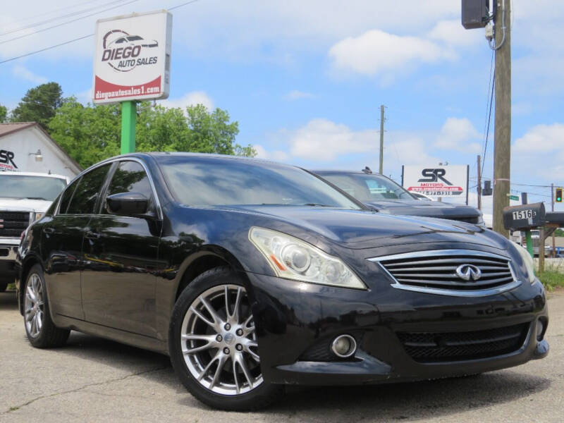 2011 Infiniti G37 Sedan for sale at Diego Auto Sales #1 in Gainesville GA