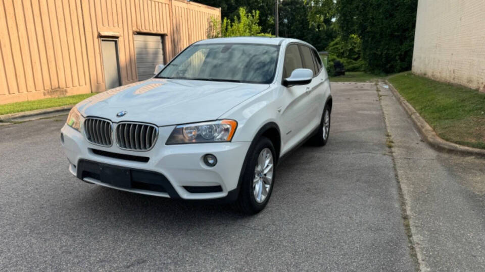 2013 BMW X3 for sale at East Auto Sales LLC in Raleigh, NC