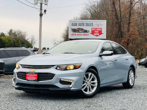 2018 Chevrolet Malibu for sale at A&M Auto Sales in Edgewood MD