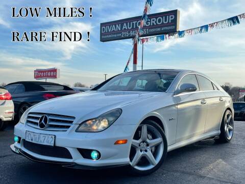 2008 Mercedes-Benz CLS for sale at Divan Auto Group in Feasterville Trevose PA