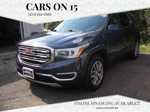 2018 GMC Acadia for sale at Cars On 15 in Lake Hopatcong NJ