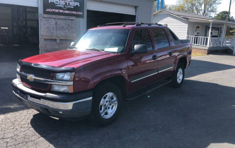 2005 Chevrolet Avalanche for sale at Jack Foster Used Cars LLC in Honea Path SC