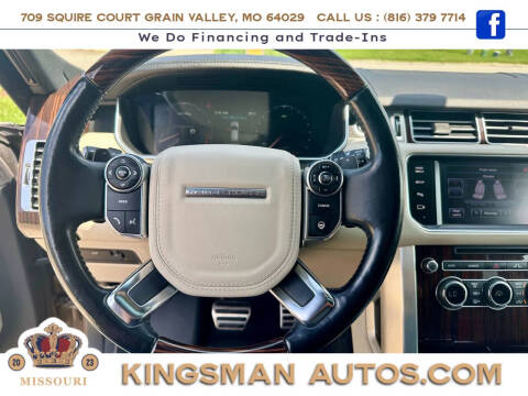 2013 Land Rover Range Rover Supercharged
