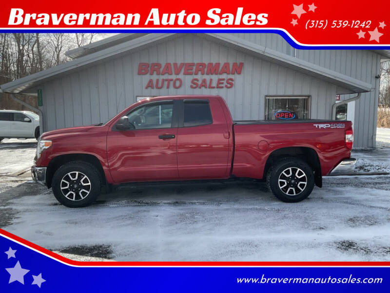 2017 Toyota Tundra for sale at Braverman Auto Sales in Waterloo NY
