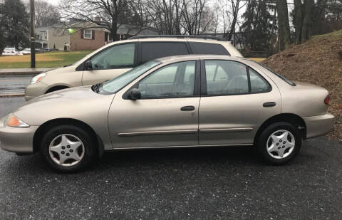 2001 Chevrolet Cavalier for sale at GRAHAM'S AUTO SALES & SERVICE INC in Ephrata PA