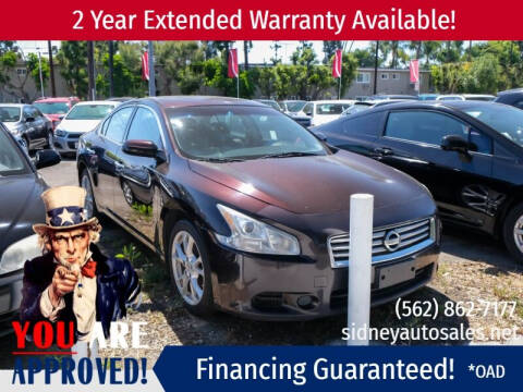 2014 Nissan Maxima for sale at Sidney Auto Sales in Downey CA