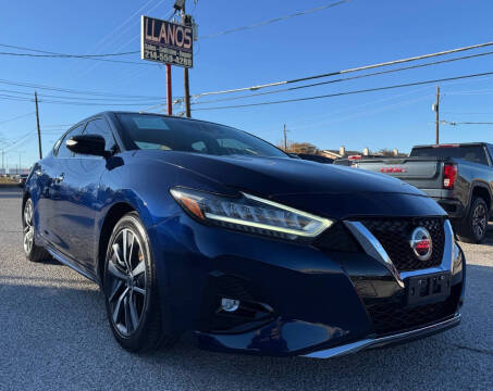 2020 Nissan Maxima for sale at LLANOS AUTO SALES LLC in Dallas TX