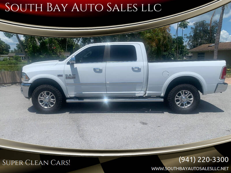 2015 RAM 3500 for sale at South Bay Auto Sales llc in Nokomis FL