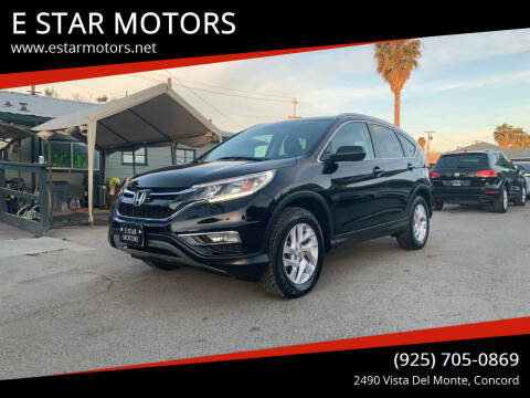 2016 Honda CR-V for sale at E STAR MOTORS in Concord CA