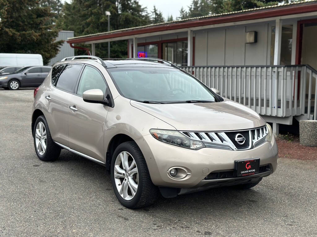 2009 Nissan Murano for sale at Cascade Motors in Olympia, WA