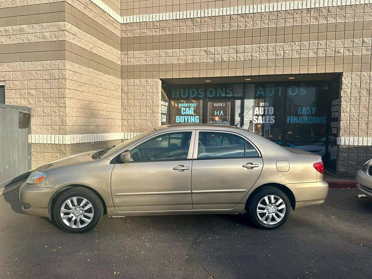 2008 Toyota Corolla for sale at HUDSONS AUTOS in Gilbert, AZ