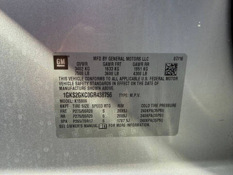 2016 GMC Yukon XL SLT