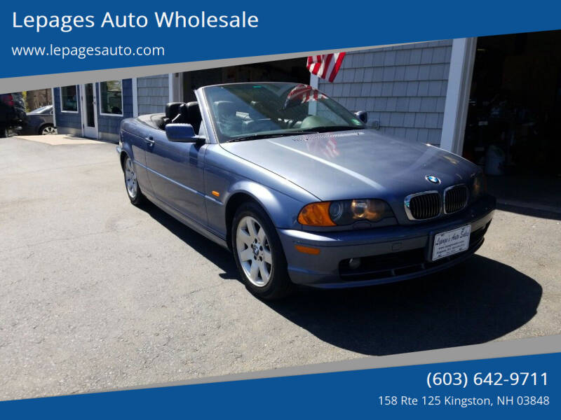 2001 BMW 3 Series for sale at Lepages Auto Wholesale in Kingston NH