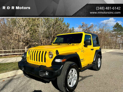 2019 Jeep Wrangler for sale at R & R Motors in Waterford MI