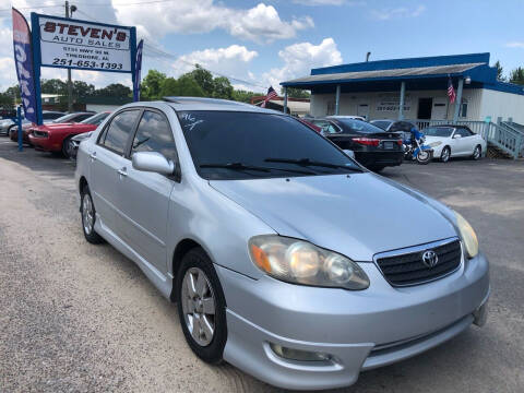 2006 Toyota Corolla for sale at Stevens Auto Sales in Theodore AL