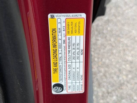 2020 Chevrolet Bolt EV LT