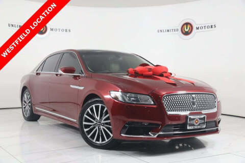 2017 Lincoln Continental for sale at INDY'S UNLIMITED MOTORS - UNLIMITED MOTORS in Westfield IN