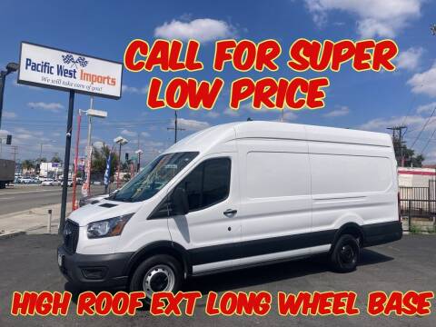2022 Ford Transit for sale at Pacific West Imports in Los Angeles CA