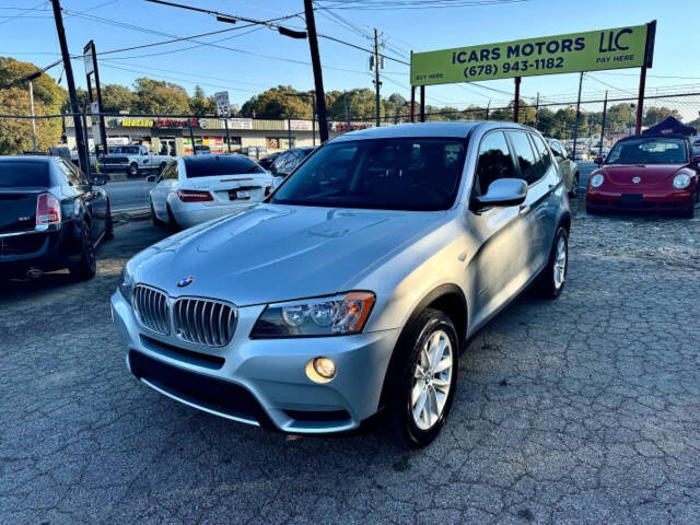 2013 BMW X3 for sale at ICars Motors LLC in Gainesville, GA