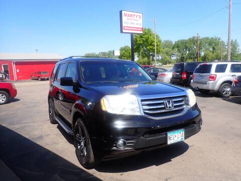 2013 Honda Pilot for sale at Marty's Auto Sales in Savage MN