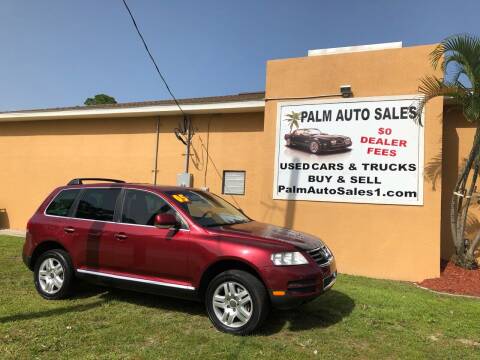 2005 Volkswagen Touareg for sale at Palm Auto Sales in West Melbourne FL